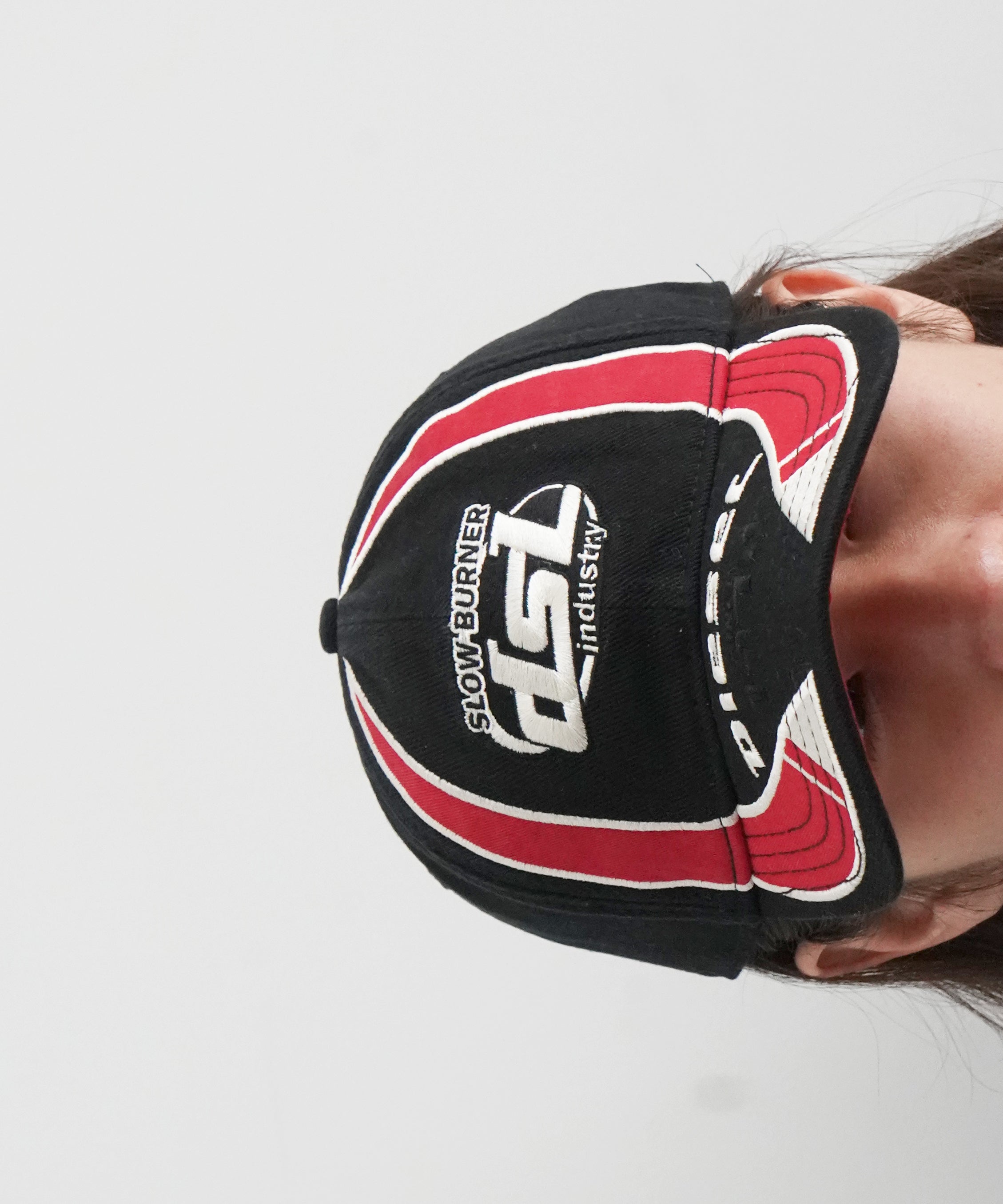 DIESEL Baseball cap with embroidered detail "RED"