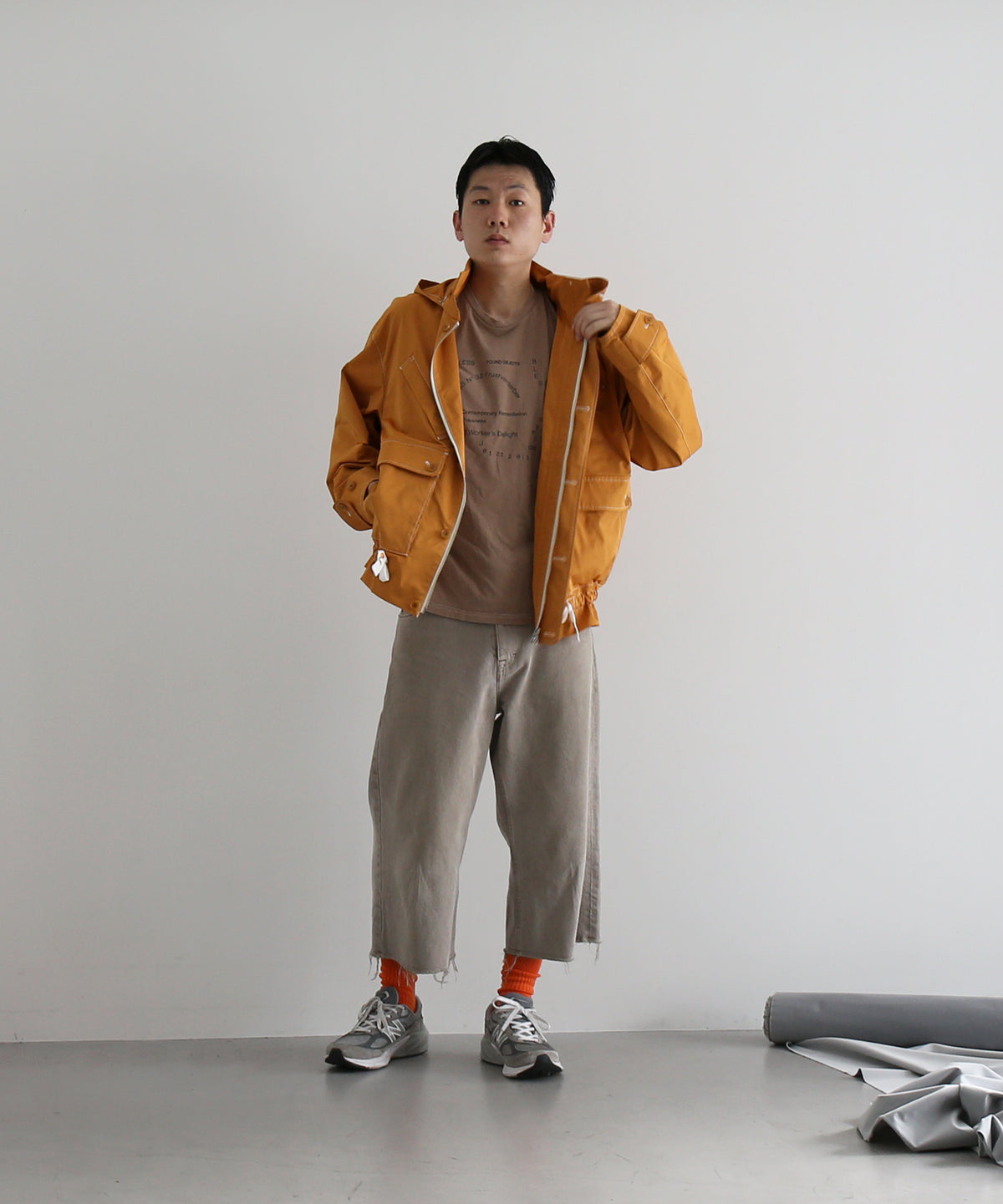 DIGAWEL Mountain parka "OCHER"