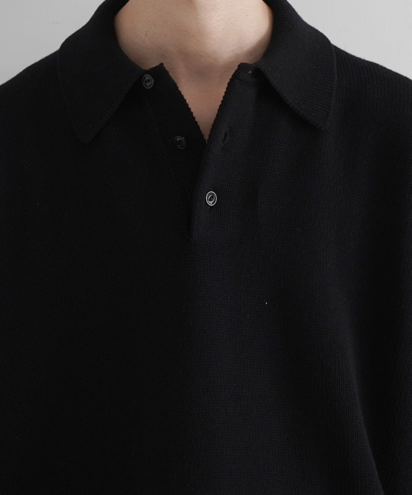 KAIKO【カイコー】Knit polo shirt 