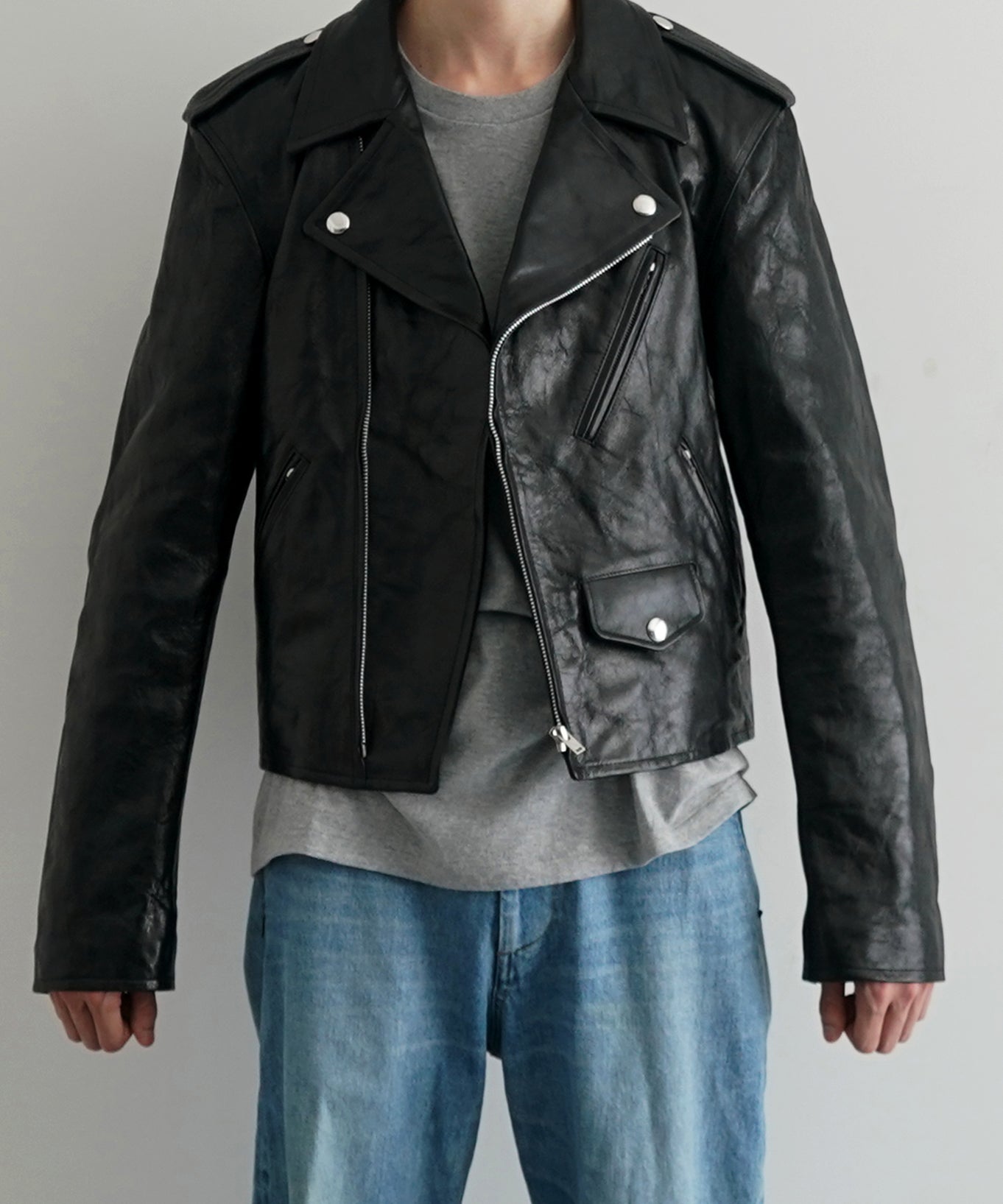 ジャケット・アウター AURALEE 25AW LAMB LEATHER RIDERS JACKET LAMB LEATHER RIDERS JACKET - AURALEE Official Website