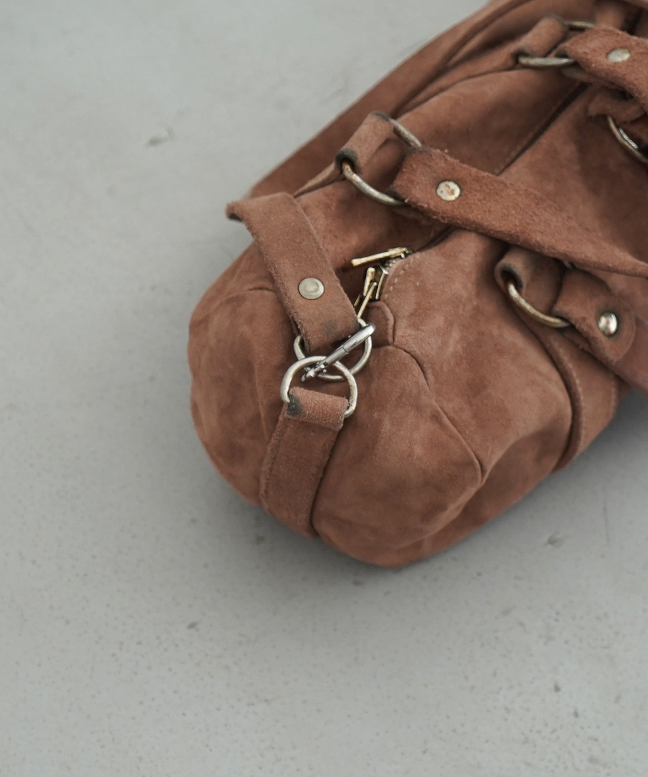 GUIDI Soft horse reverse "BROWN"