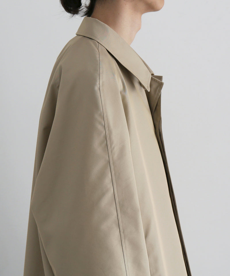 REVERBERATE Trench coat short - pl “BEIGE"
