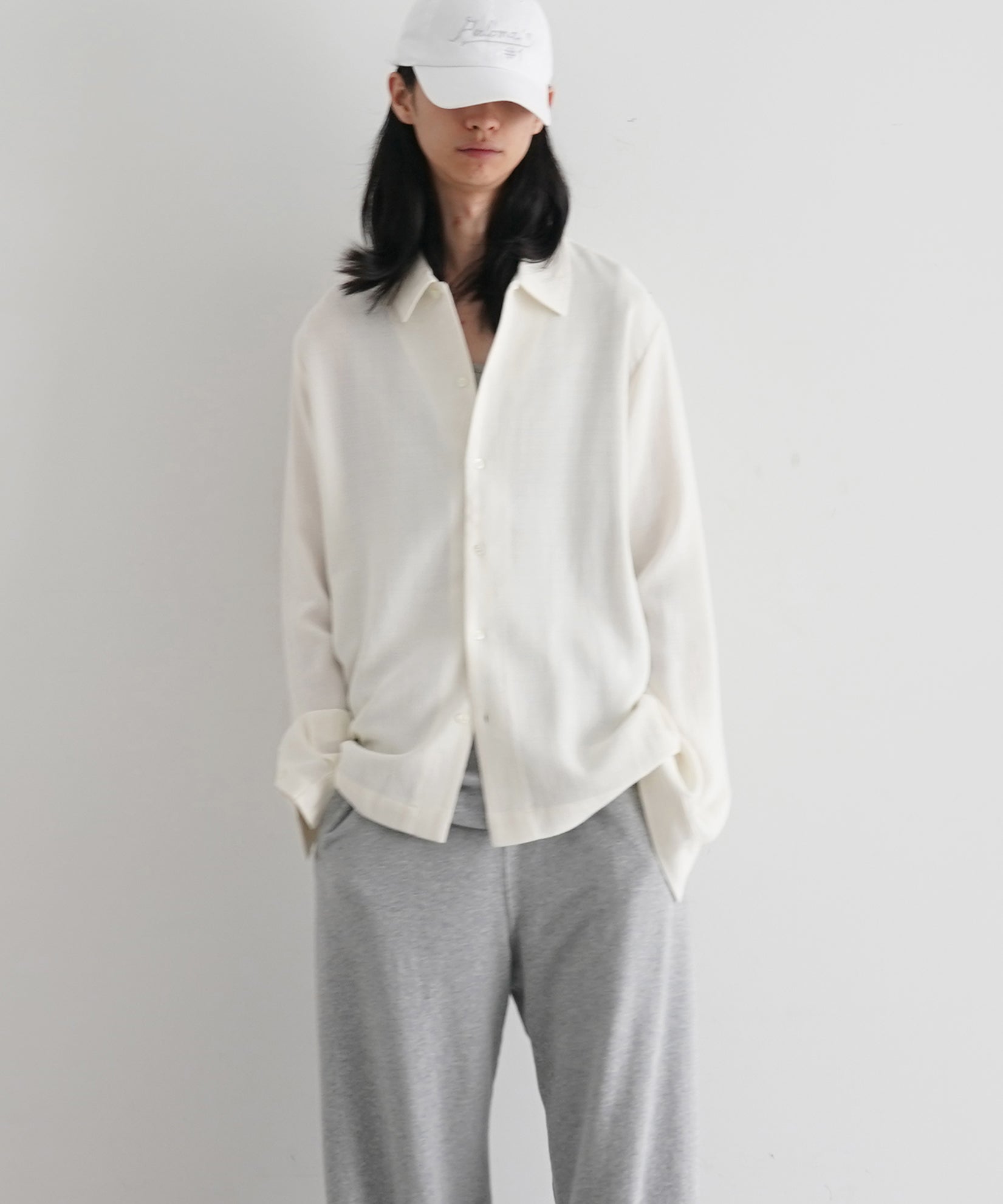 sefr Sense shirt "OFF WHITE CREPE"