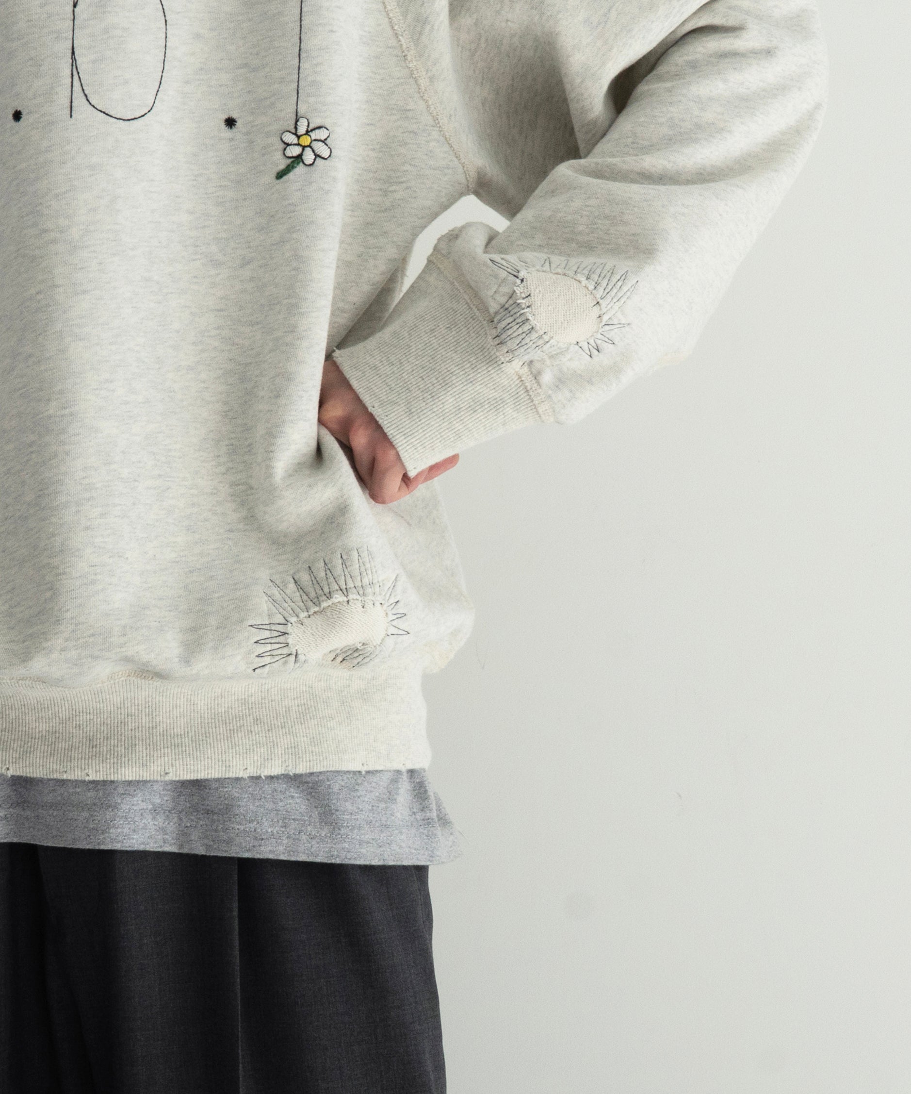 my beautiful landlet Mbl sweat shirt "OATMEAL"