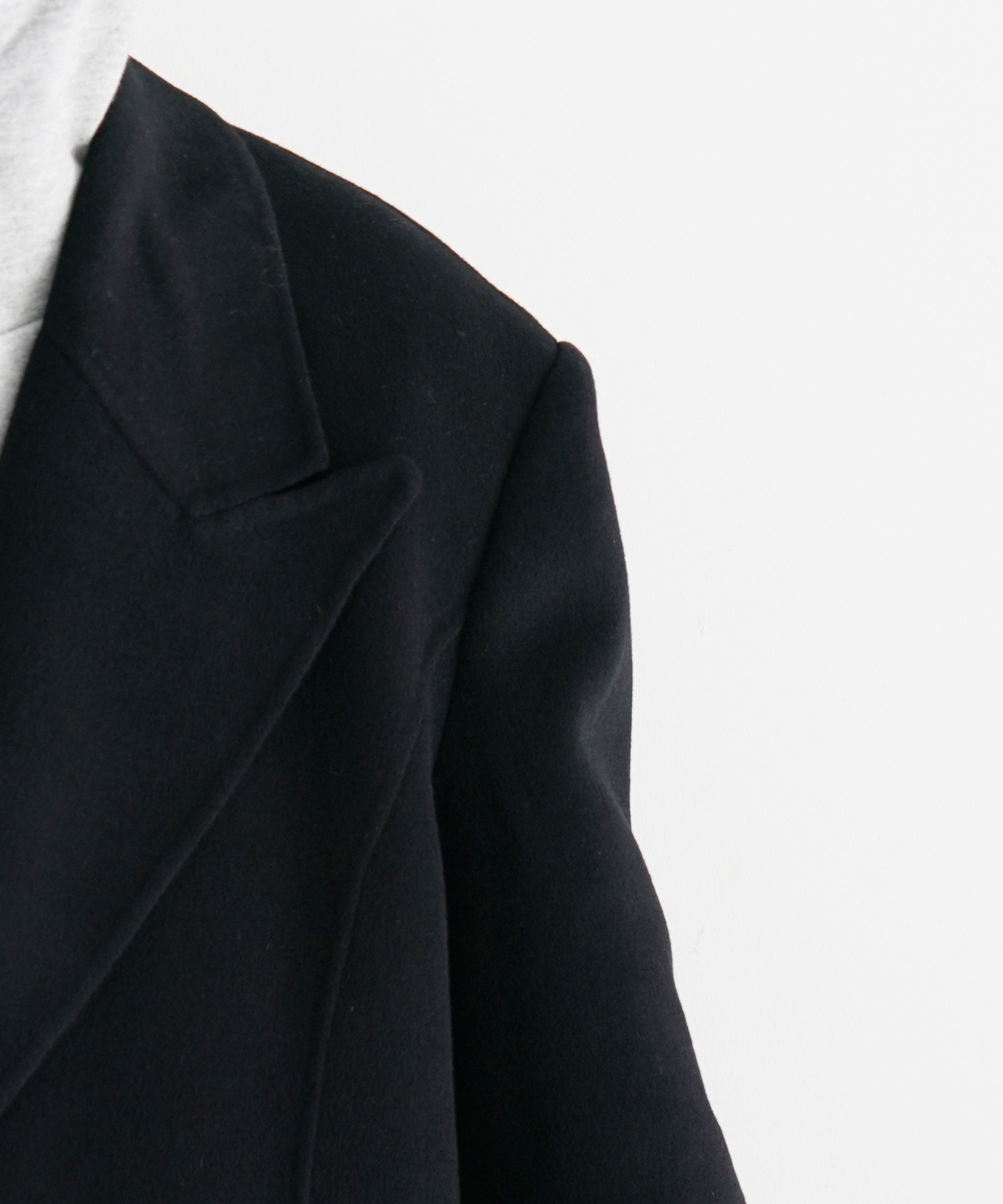 sefr Tetsu coat "SHUNGITE DOUBLE"