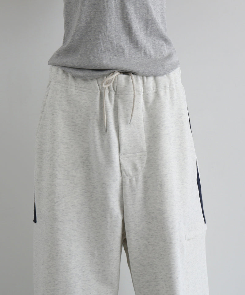 PHINGERIN Tape sweatpants "A:OATMEAL"