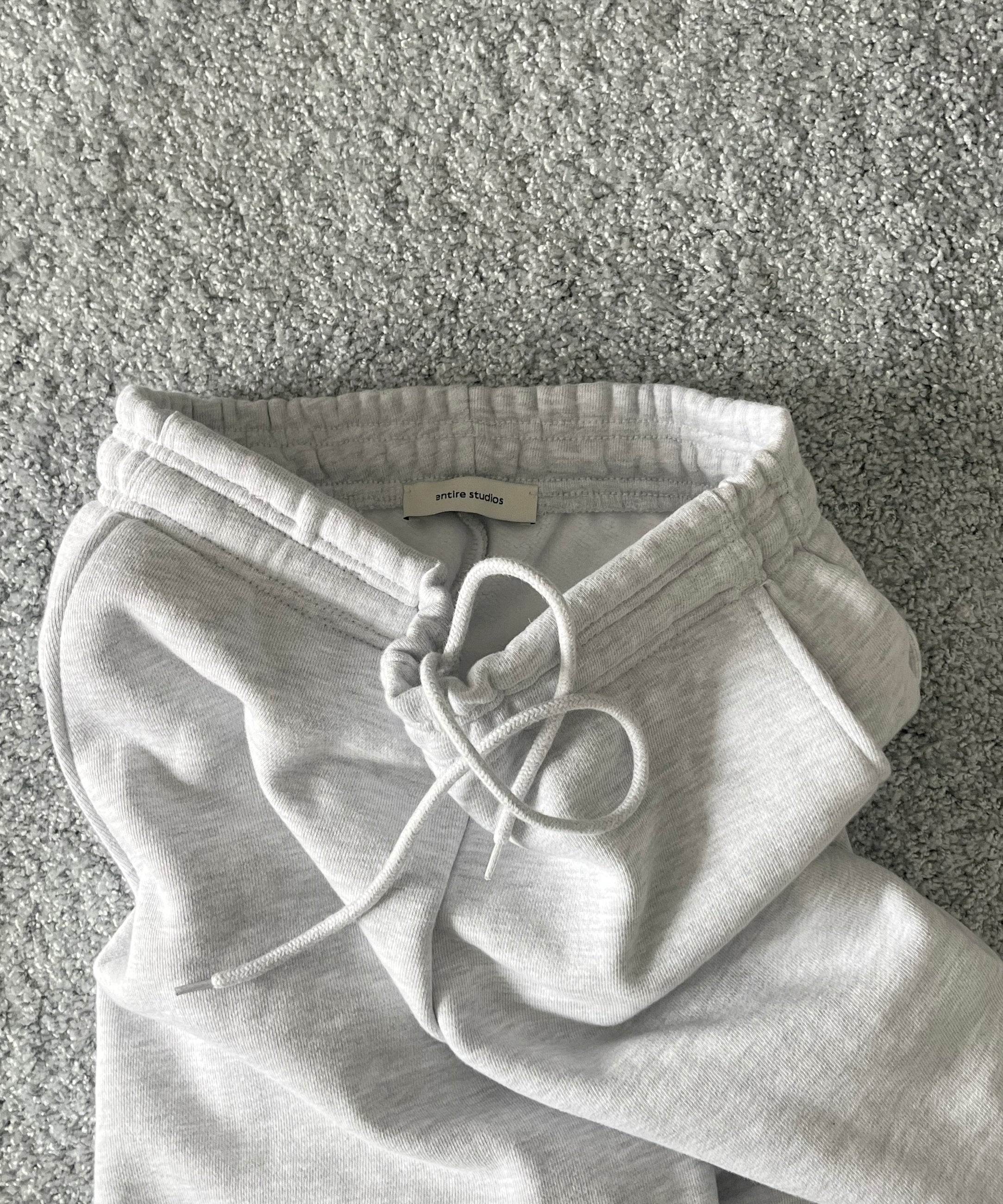 ENTIRE STUDIOS Full sweatpant "BLACK"