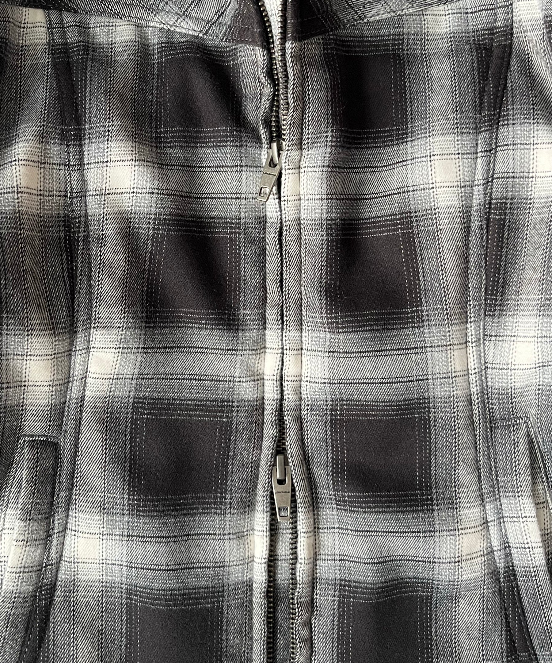 LOADINGROOM Padded shirt jacket "BLACK"