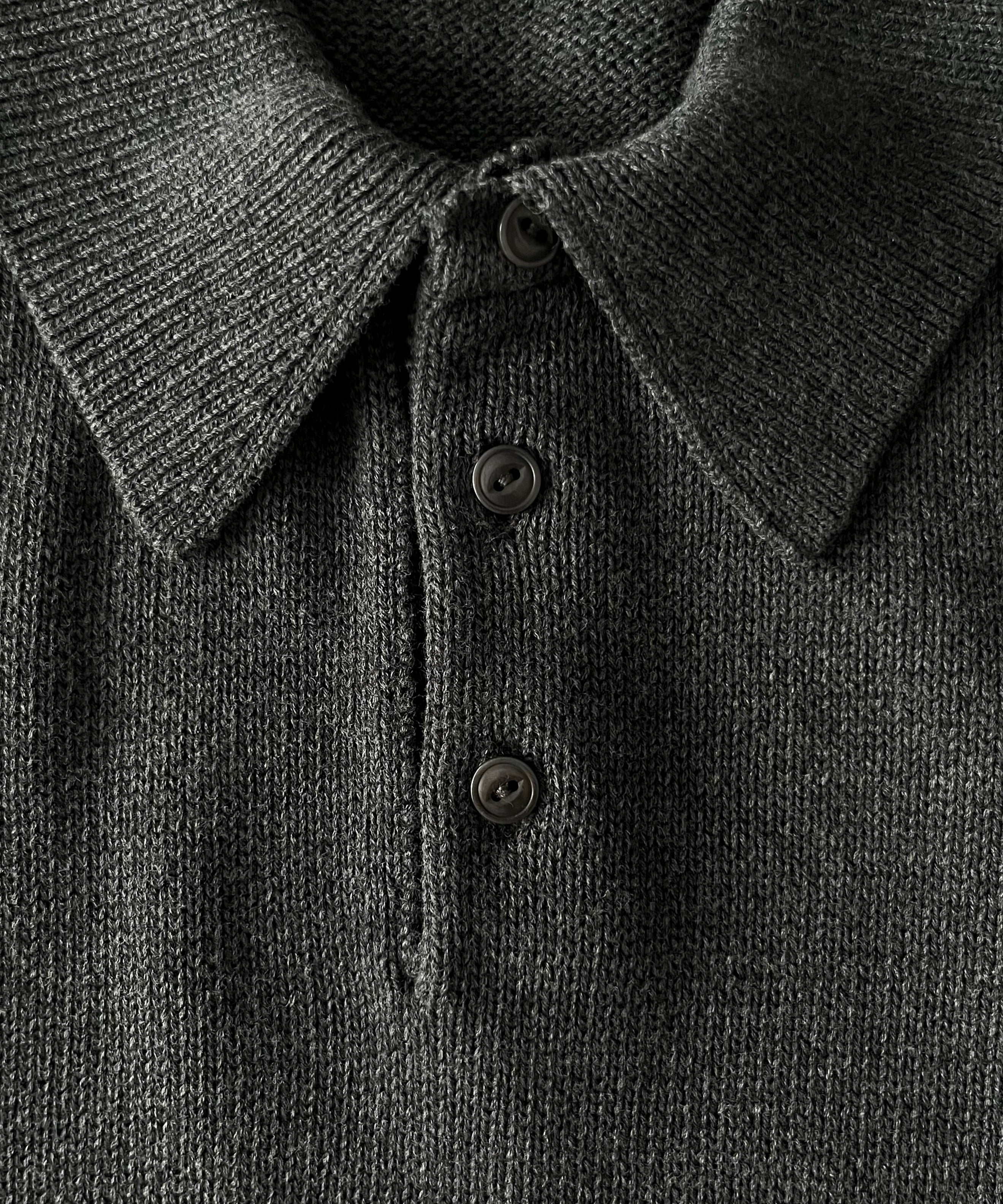 KAIKO【カイコー】Knit polo shirt 