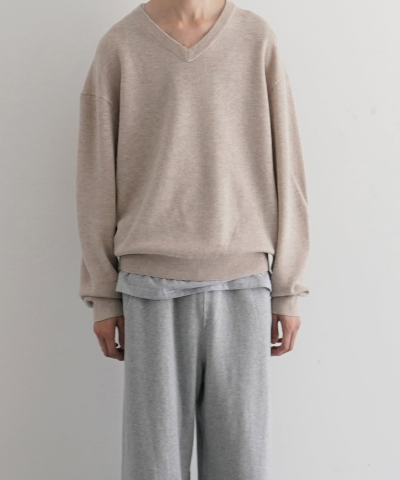 crepuscule V neck p/o "GRAY"