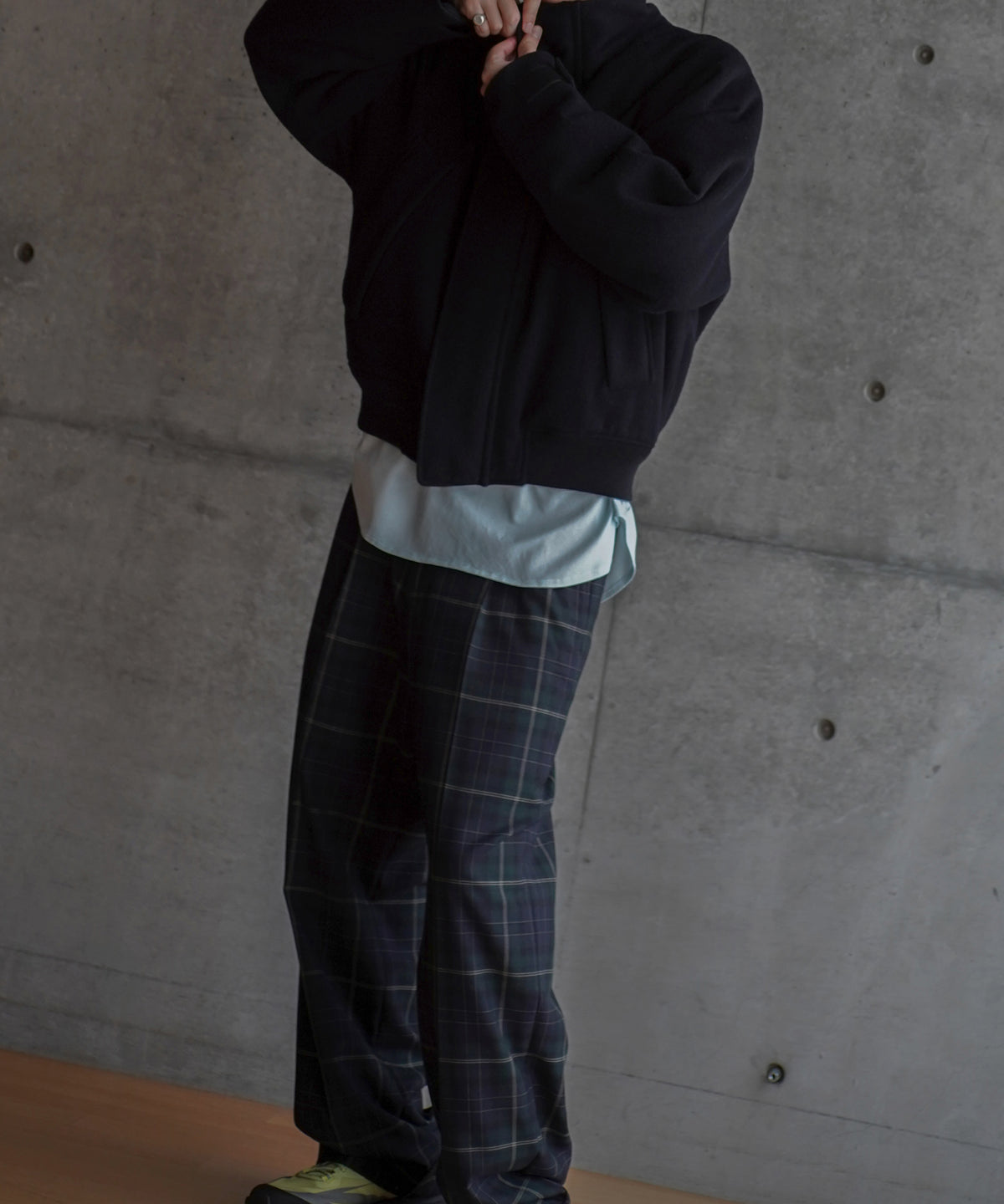 KAIKO Driver blouson "B.NAVY"