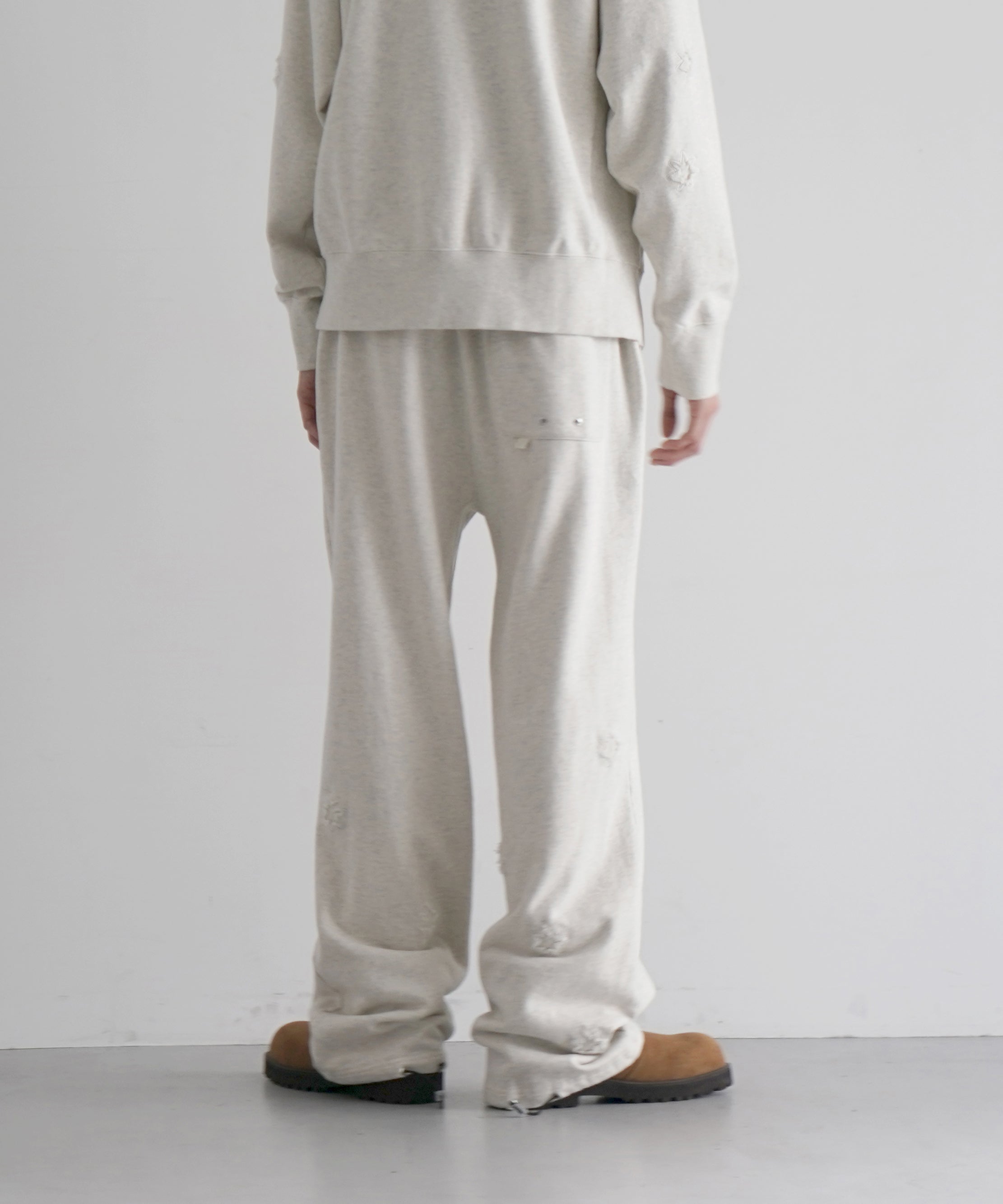 FAF(FAKE AS FLOWERS) Noctis (baggy sweat pants) "GRAY"