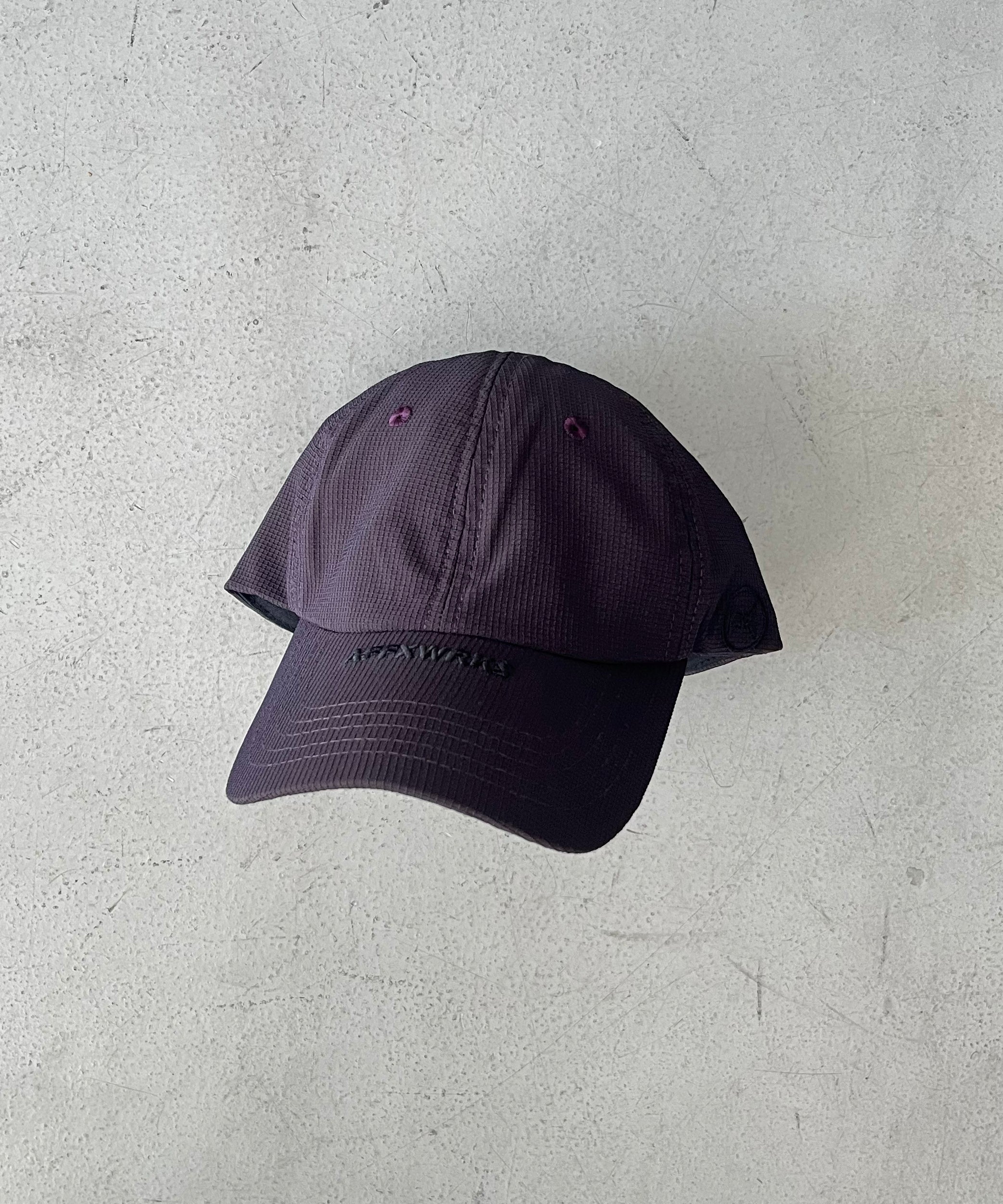 AFFXWRKS BRIM LOGO CAP "SILT PURPLE"