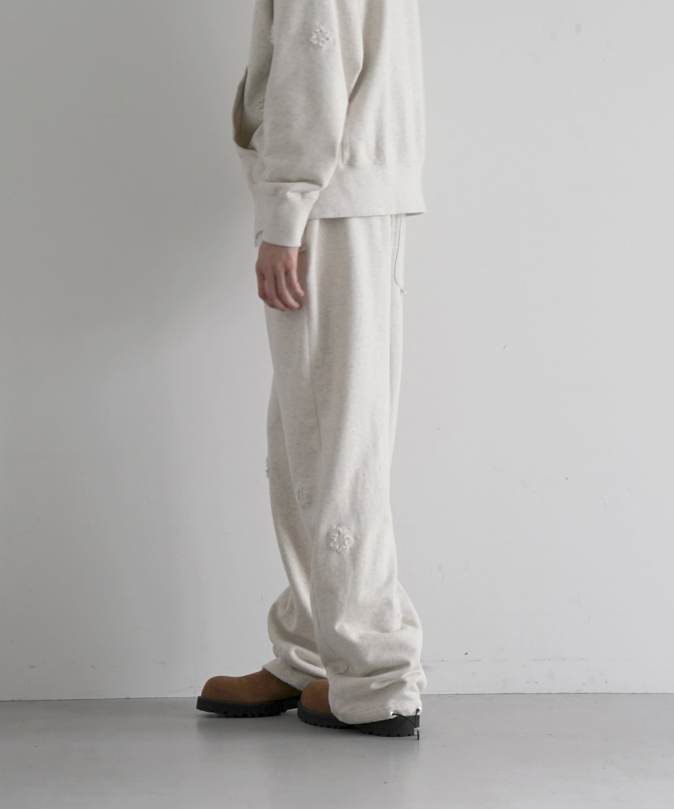 FAF(FAKE AS FLOWERS) Noctis (baggy sweat pants) "GRAY"