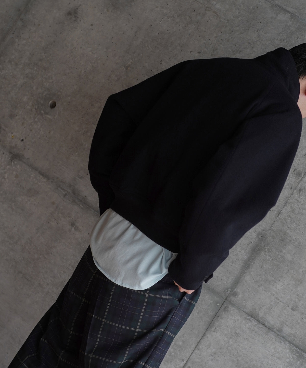 KAIKO Driver blouson "B.NAVY"