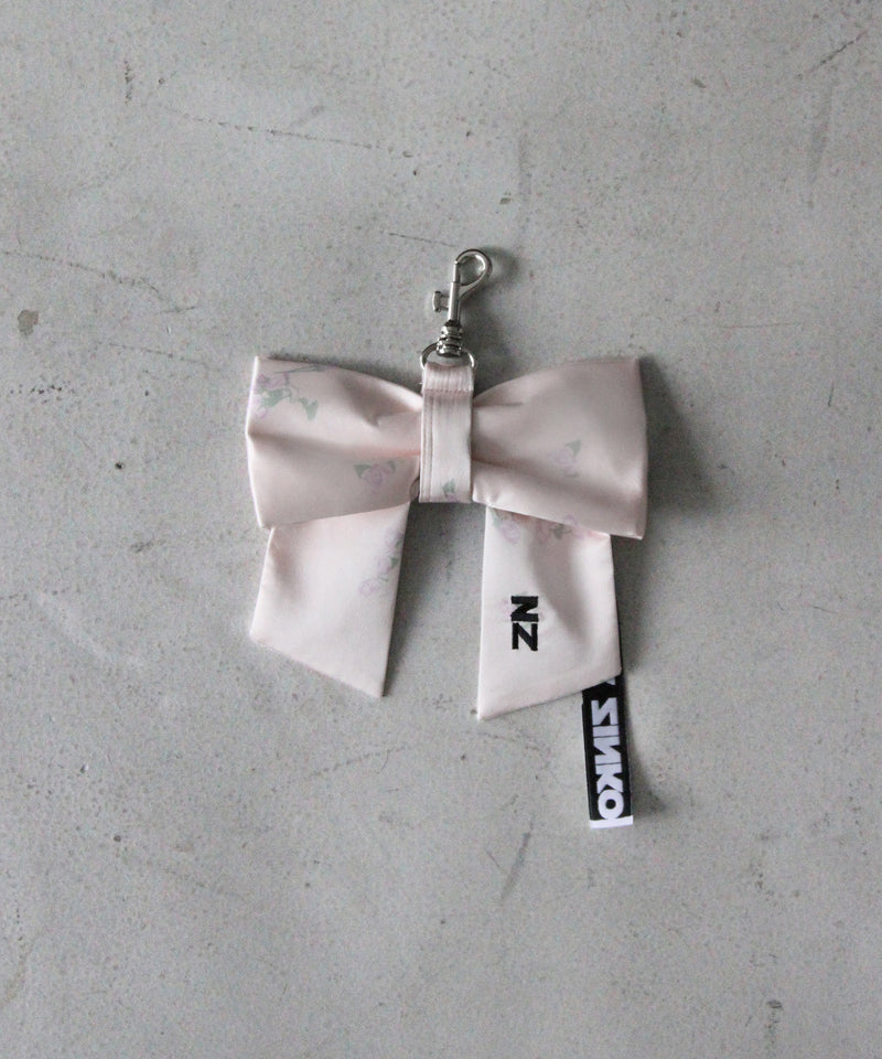 NATASHA ZINKO Bow bag charm "PINK"