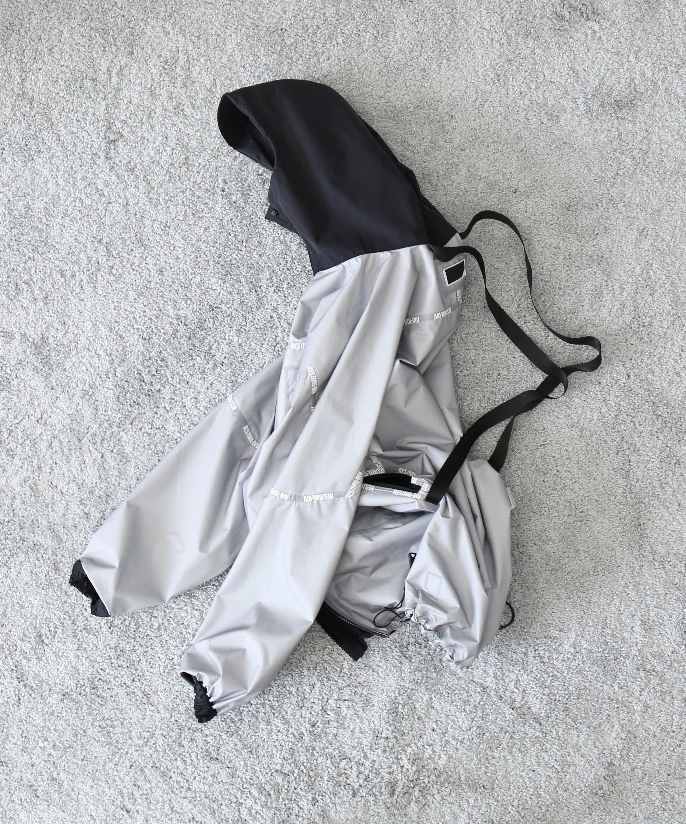 PHINGERIN Cumalice shell jacket resmildiv "B:BLACK"