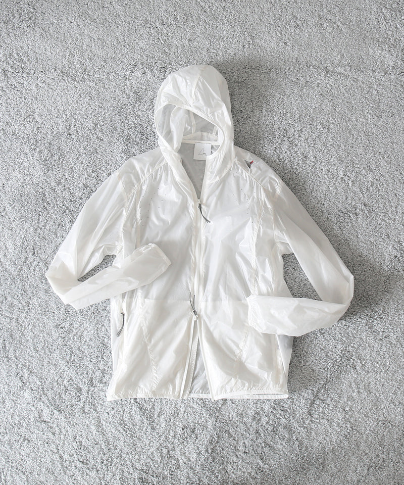 ROA Hue packable wind jacket "WHITE"