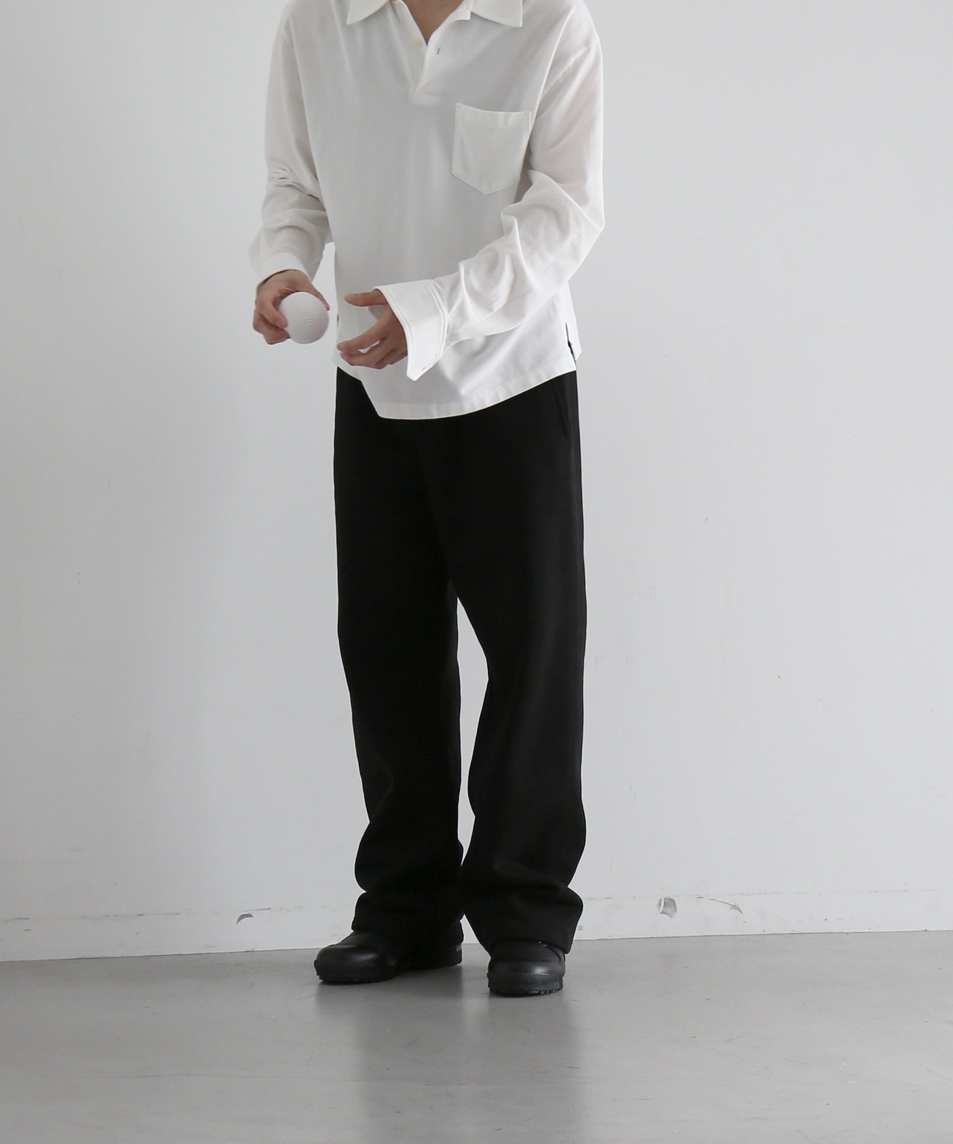 entire studios Straight leg sweatpant "OFF WHITE"