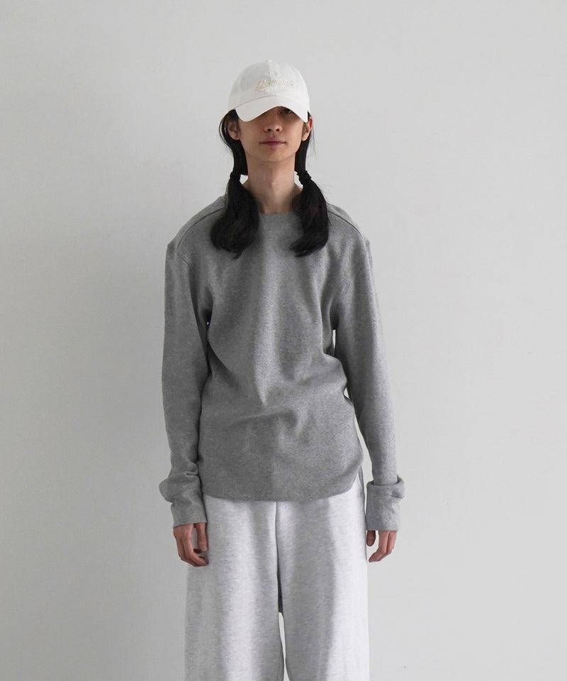 entire studios Thermal long sleeve "GREY MARLE"