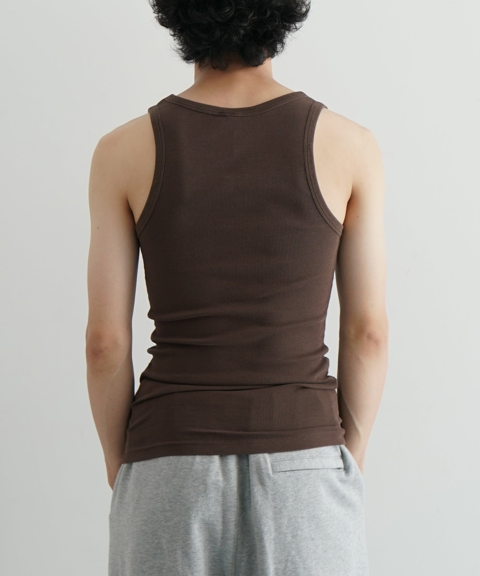 ENTIRE STUDIOS Rib tank "BRUNETTE"