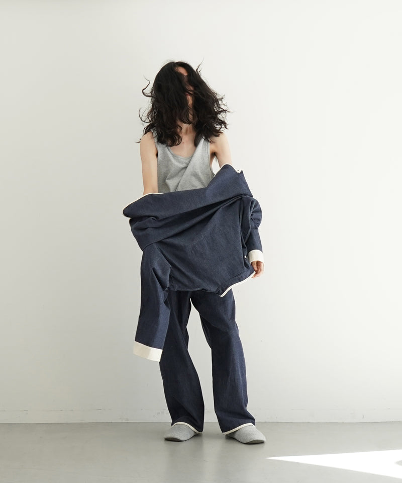NOWHAW "Kung-fu" pajama "DENIM"