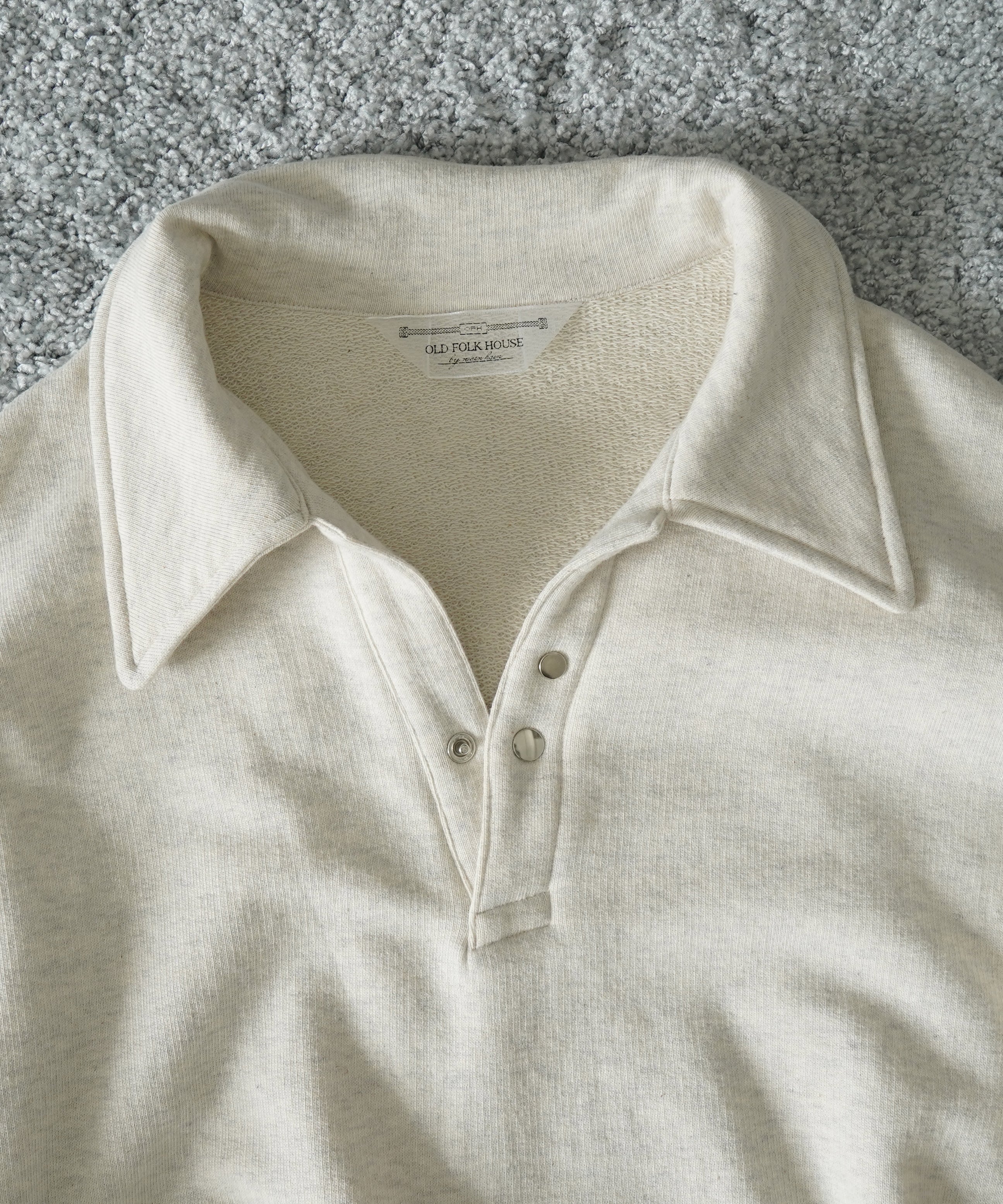OLD FOLK HOUSE Skipper sweatshirt "HEATHER GRAY"