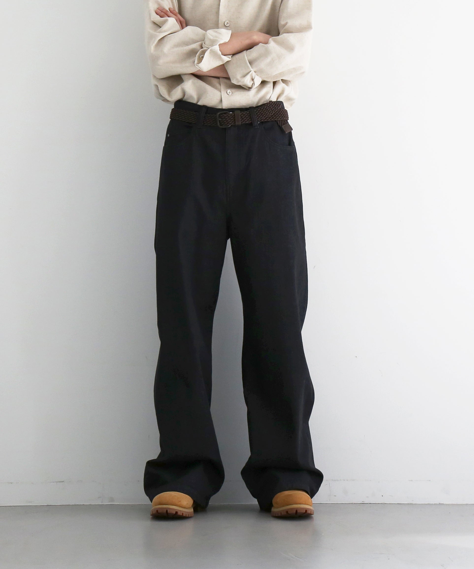 saby Type03 - 11oz uneven yarn denim "INDIGO OW"