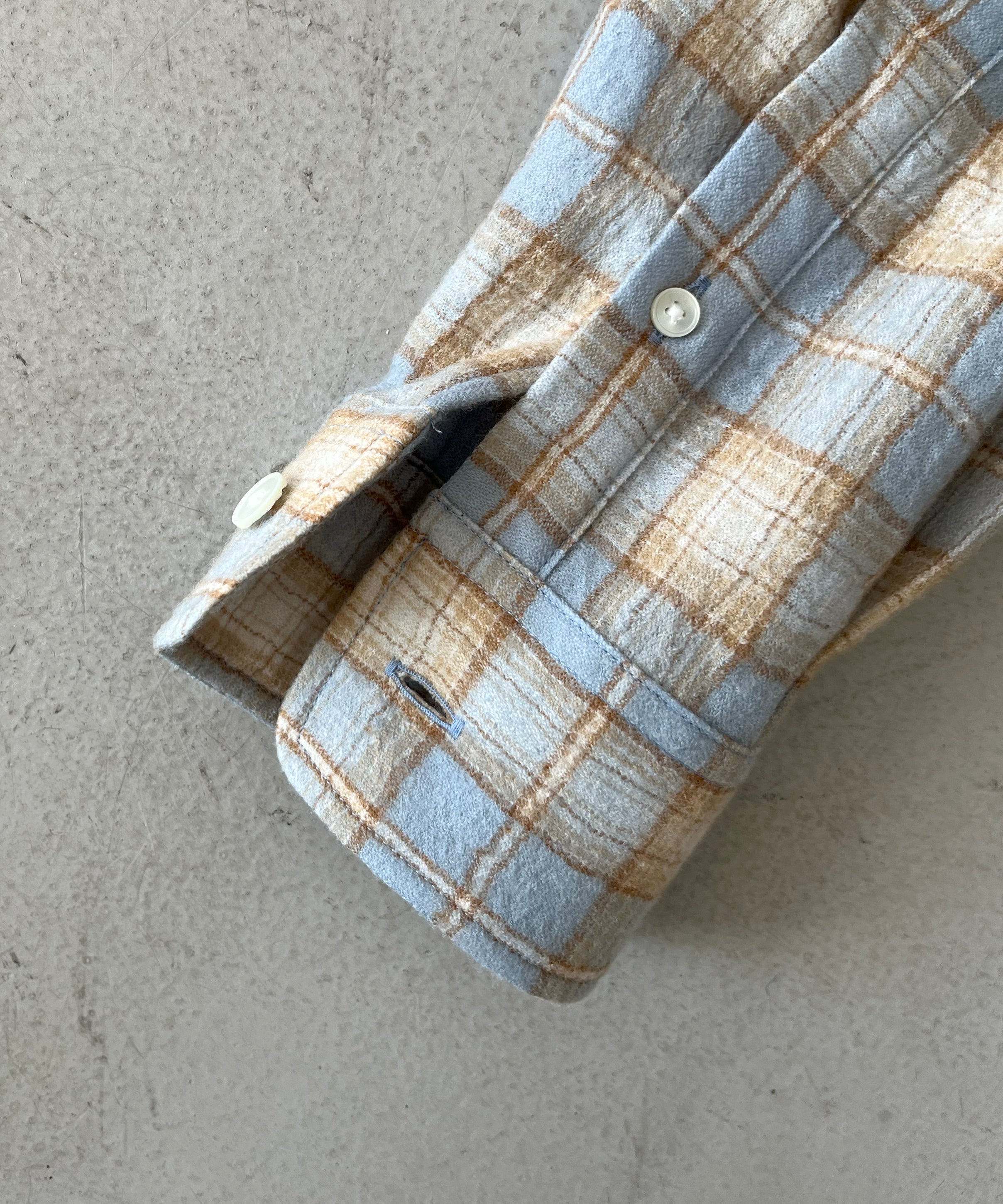 AURALEE【オーラリー】Airy wool check shirt 