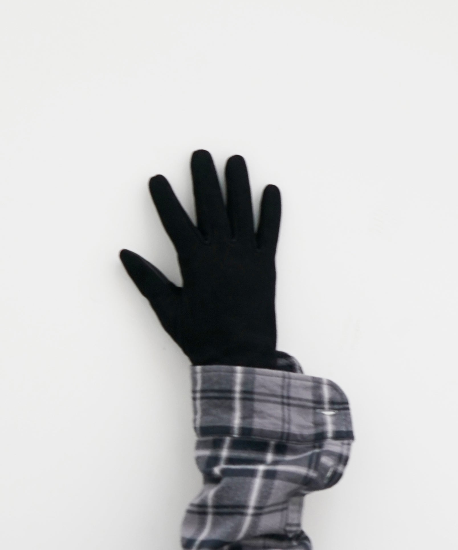 KAIKO Buff glove suede "BLACK"