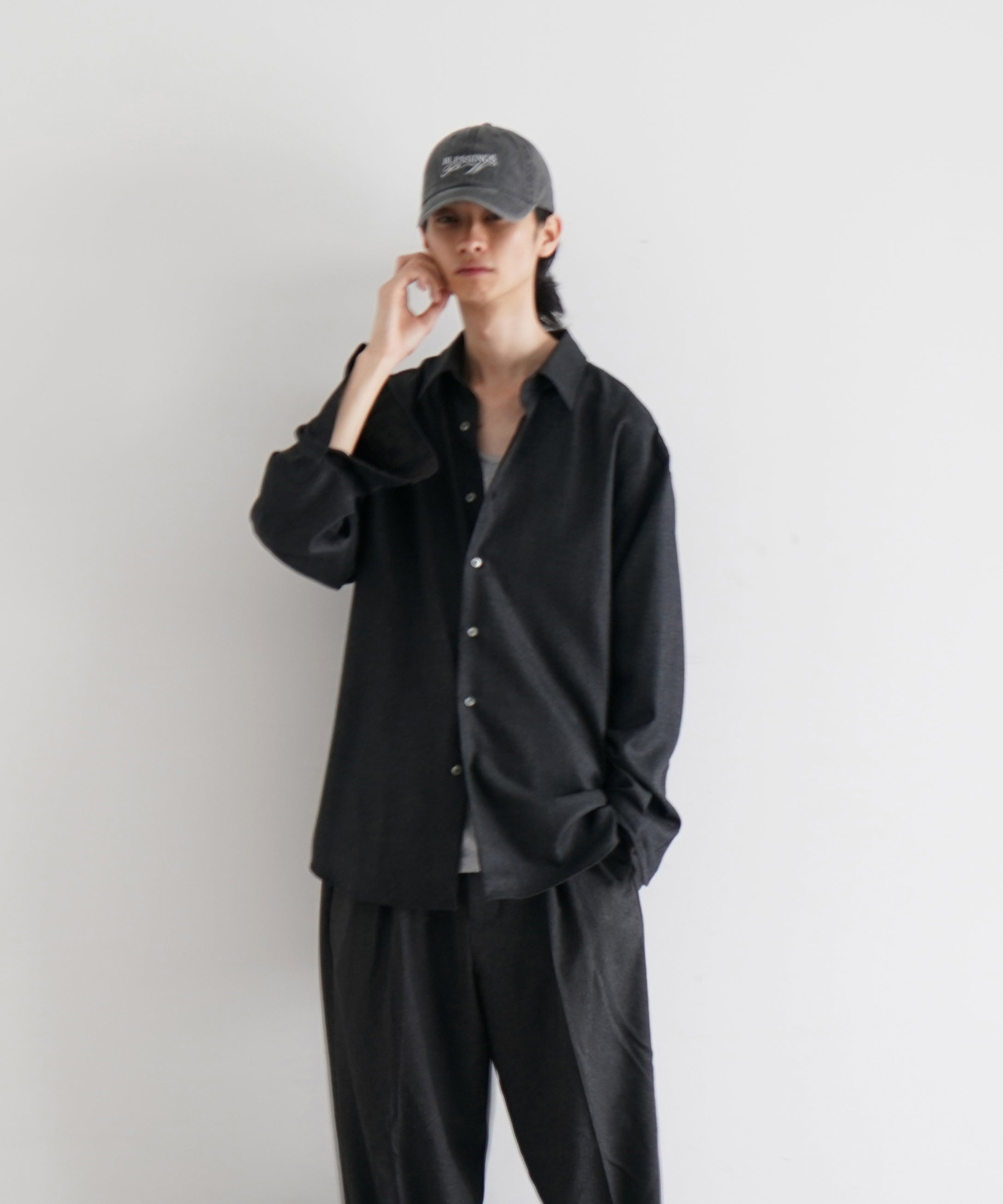 AURALEE【オーラリー】Super light wool shirt 