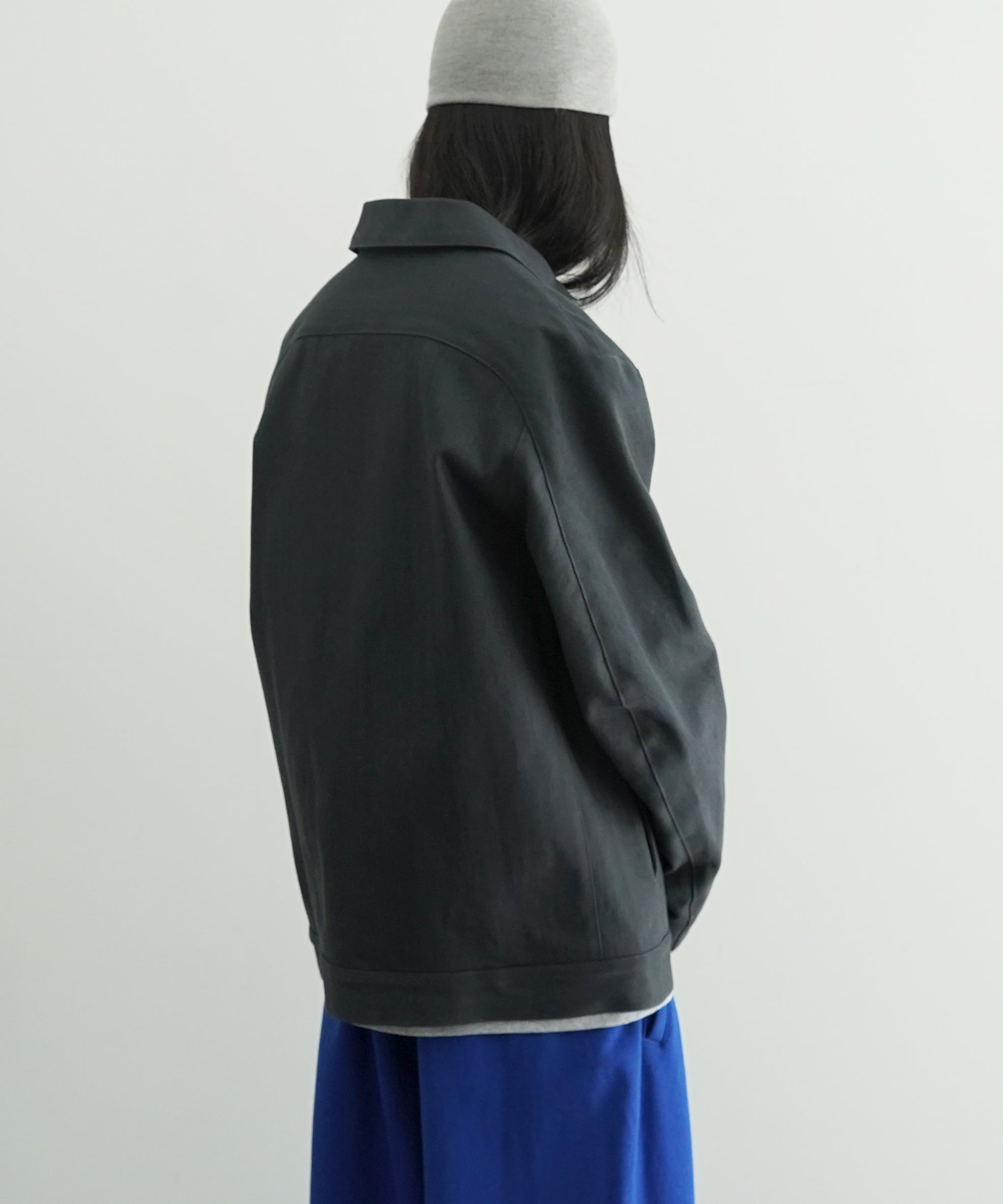 OPPOSE DUALITY 6Pocket Panel Denim Jacket "DARK GRAY"