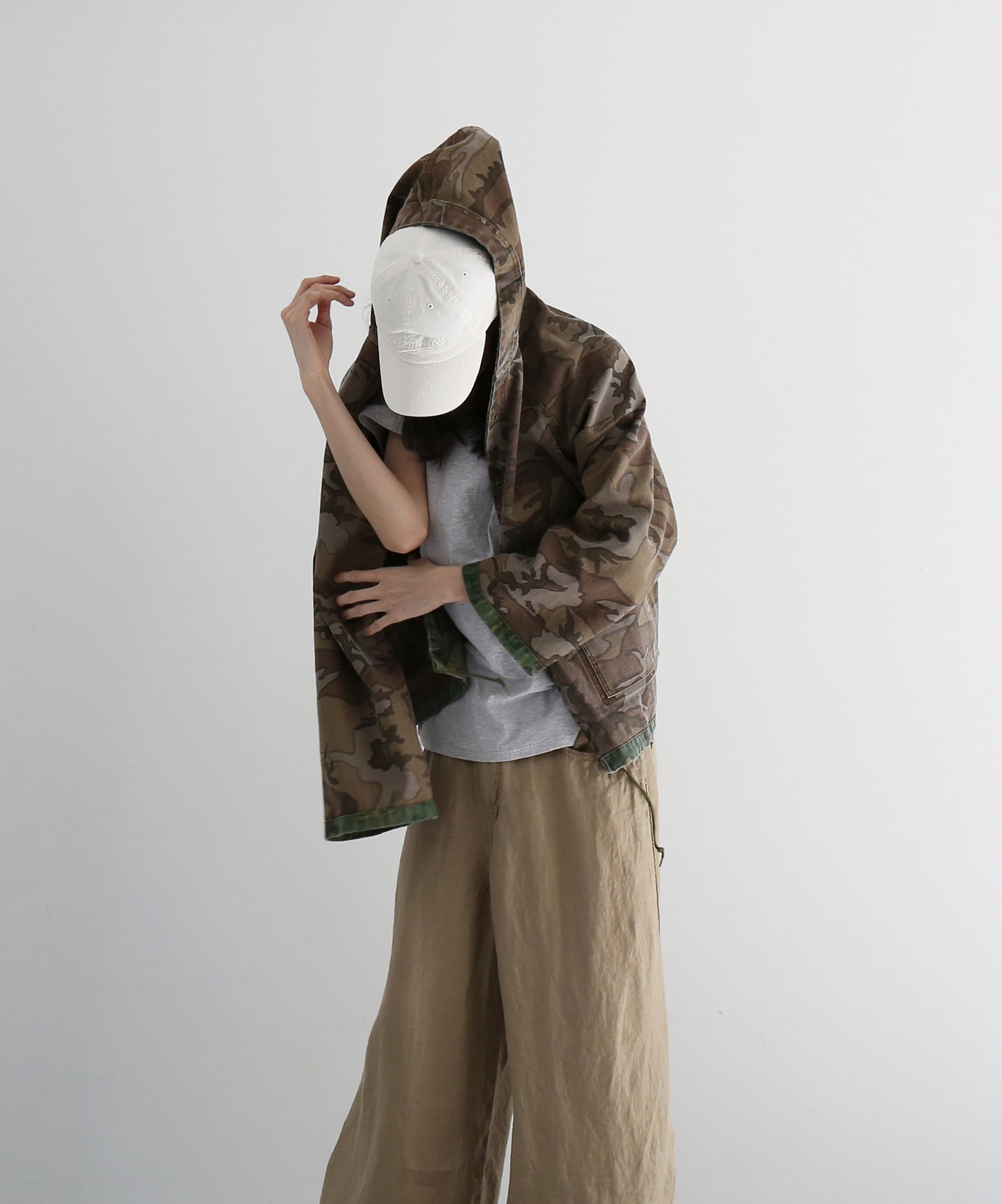 NEEDLES【ニードルズ】reversible hooded coat - camo twill 