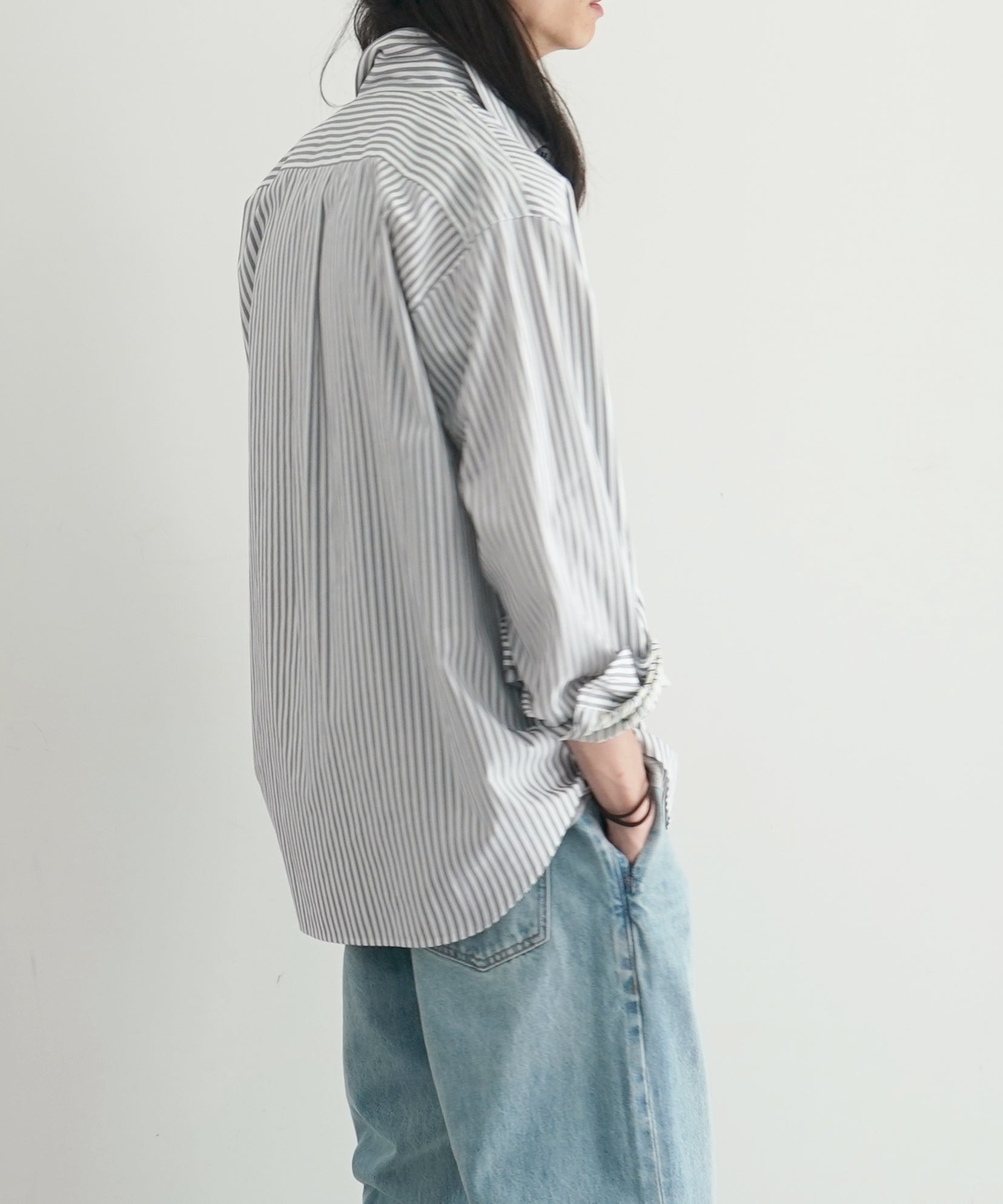 well 10-Buttons shirt "STRIPE"