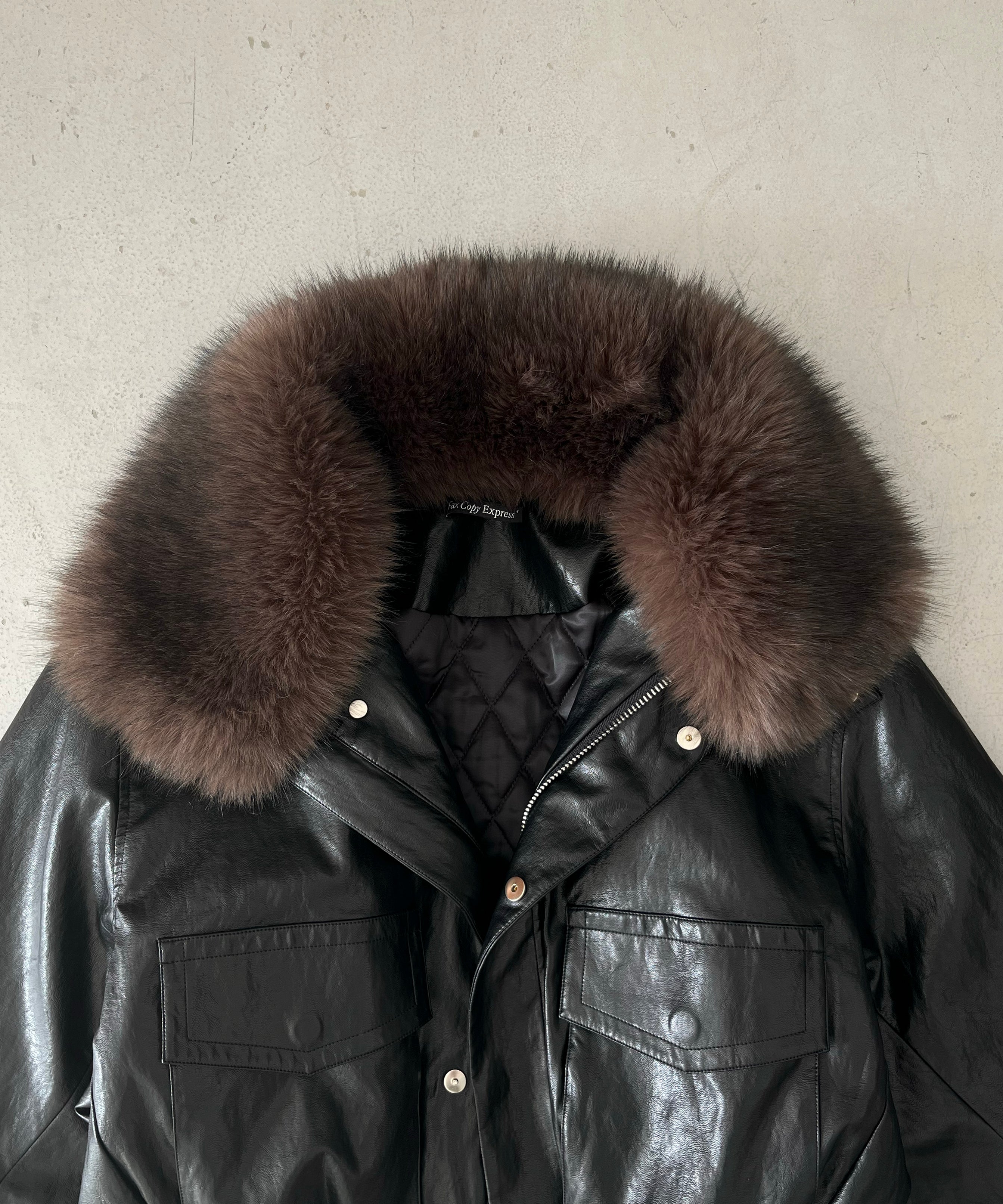 Fax Copy Express【ファックスコピーエクスプレス】Safari fur collar