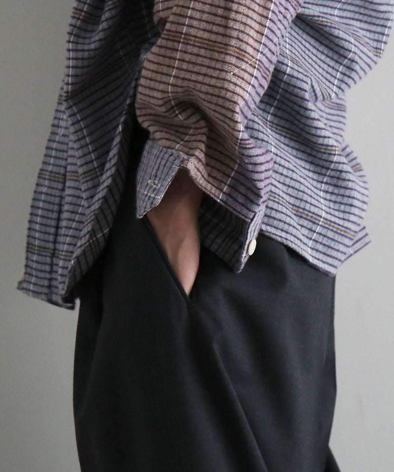 Engineered Garments Work shirt - color blook check "MULTI COLOR"