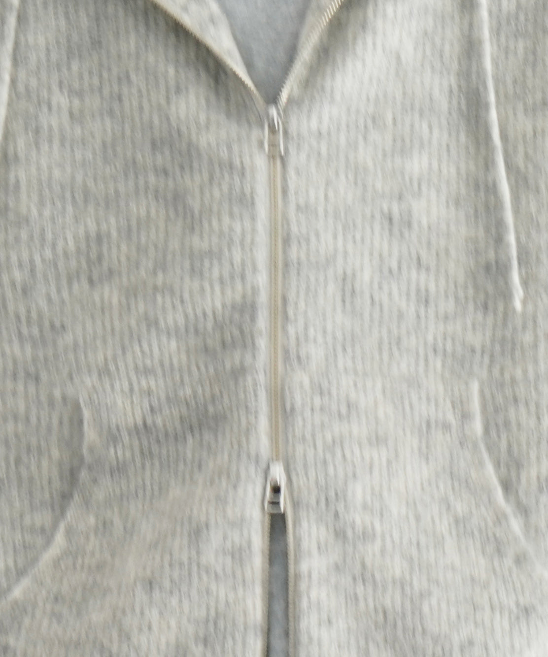 【EXCLUSIVE】crepuscule Mohair zip parka "L.GRAY"