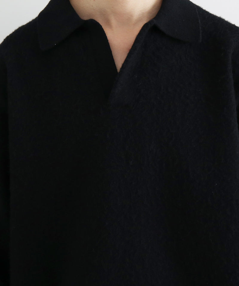 【Pre order】KAIKO Antistasic polo shirt "BLACK"