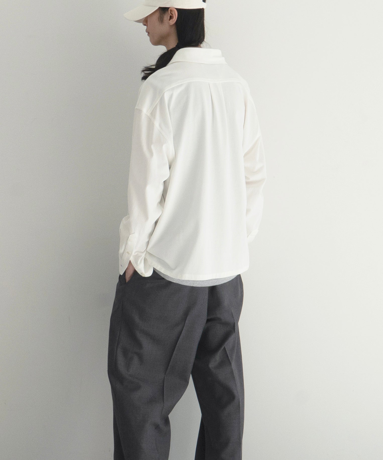 KAIKO Tomorrow shirt "O.WHITE"