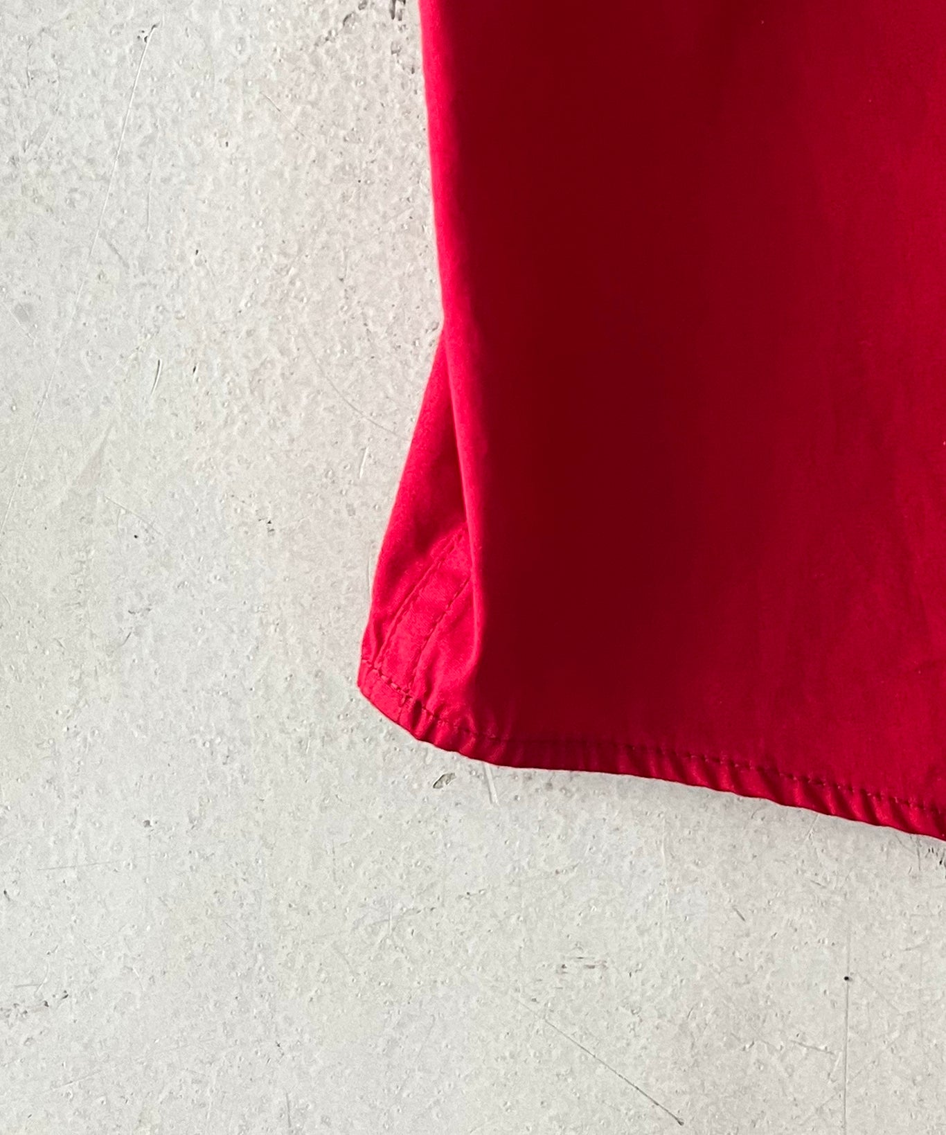 OUR LEGACY Above shirt "LIPSTICK RED SUPER POPLIN"