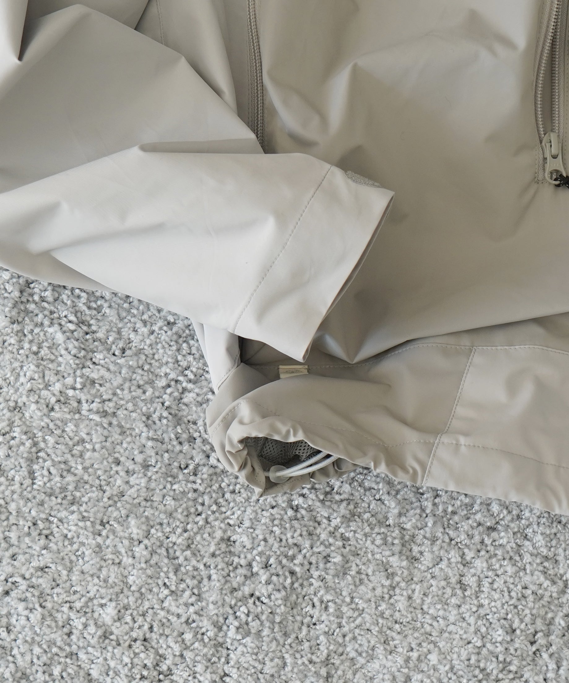 FAF(FAKE AS FLOWERS) Weather shell jacket "GRAY"