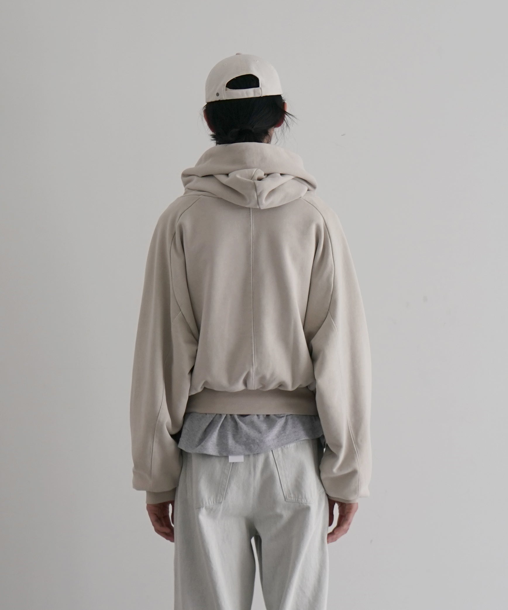 ENTIRE STUDIOS Double double hood "PEARL"