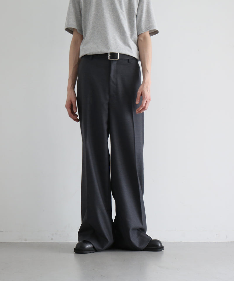 【EXCLUSIVE】NEONSIGN Anatomic straight slacks "NAVY"