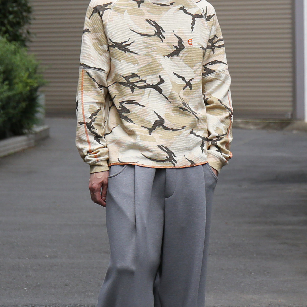 Evisen Skateboardsゑ【エビセンスケートボード】Woodland thermal ls