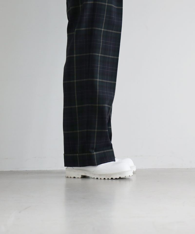 KAIKO Wide slacks "GREEN"