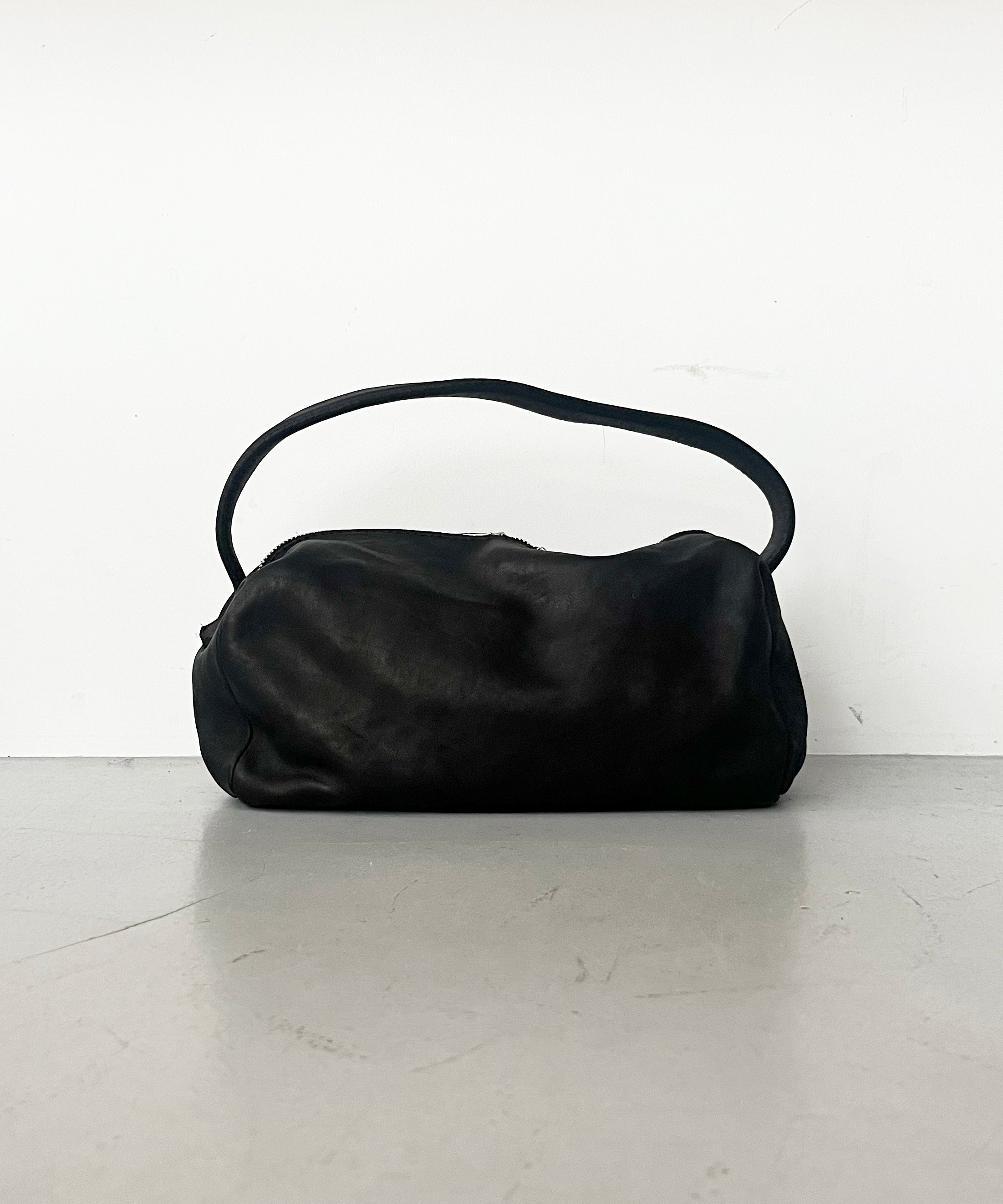 GUIDI SMALL HANDLE BAG "BLACK"