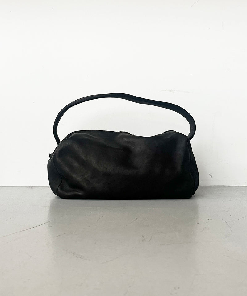 GUIDI Small handle bag "BLACK"