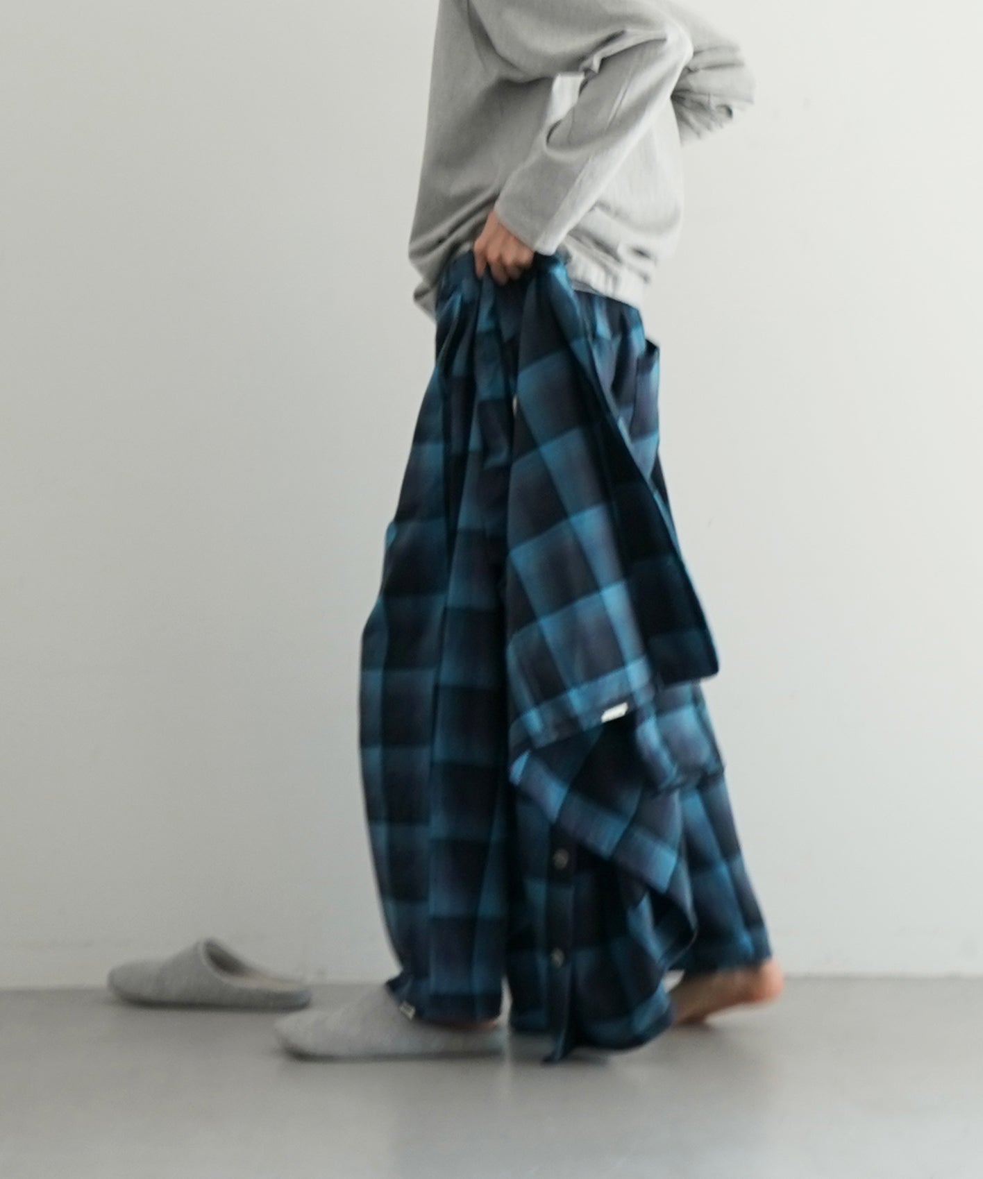 NOWHAW "Day" pajama "BLUE"