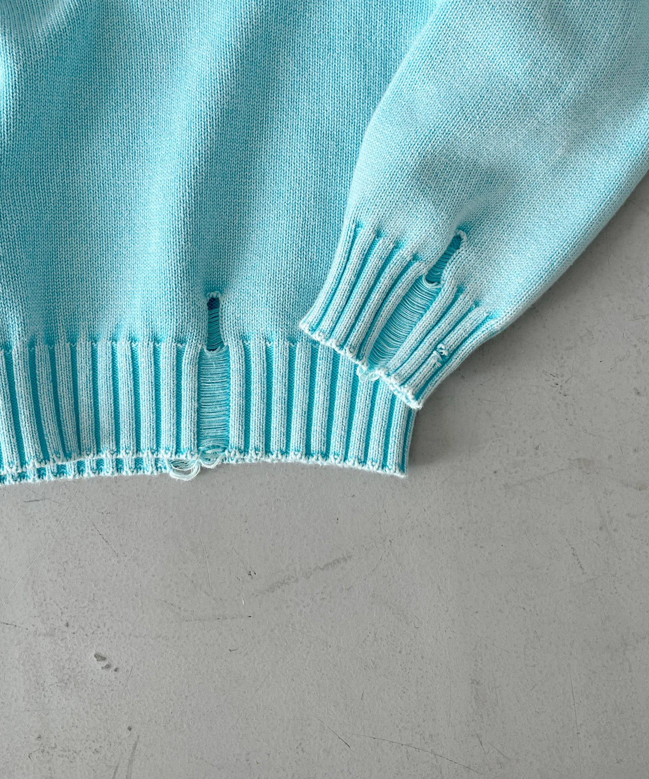 Whimsy Faded emjay sweater "SKY BLUE"