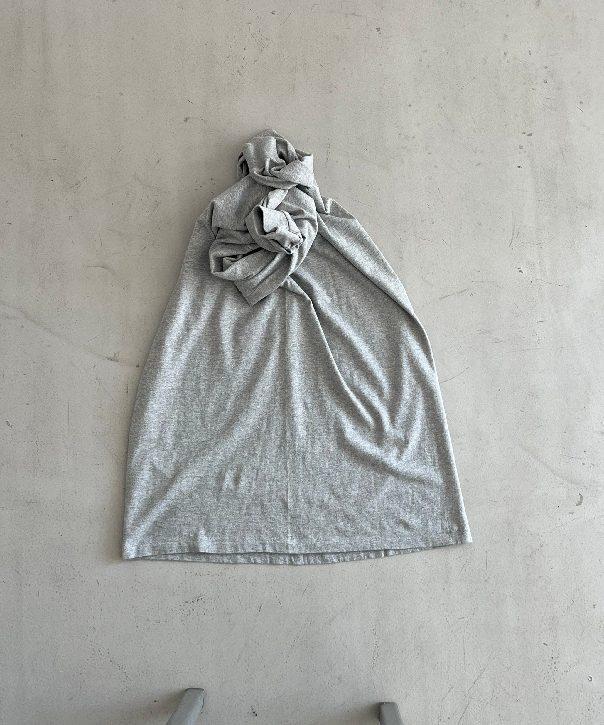 AURALEE Seamless l/s  tee "TOP GRAY"